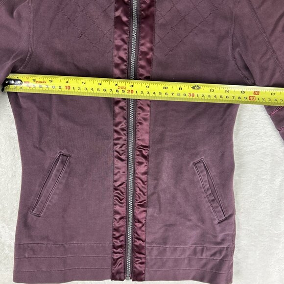 Lululemon Mogul Women's Track Jacket Purple Full Zip Womens Size Small* - Picture 7 of 11